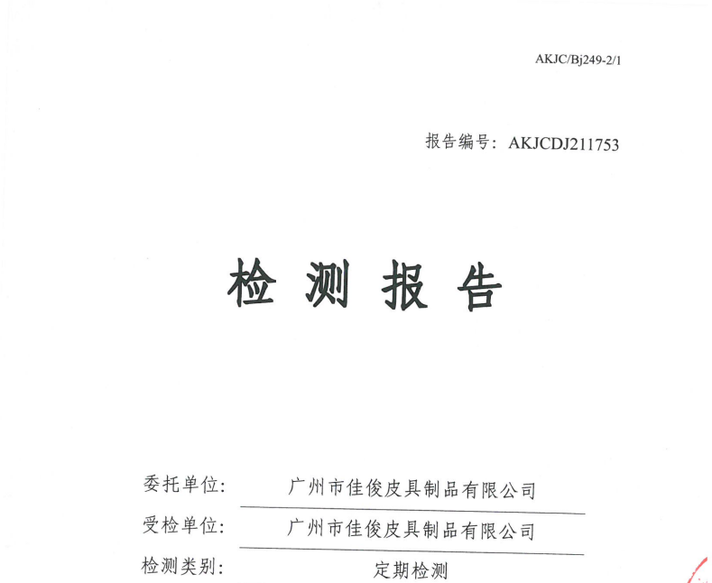 广州市佳俊皮具制品有限公司公示