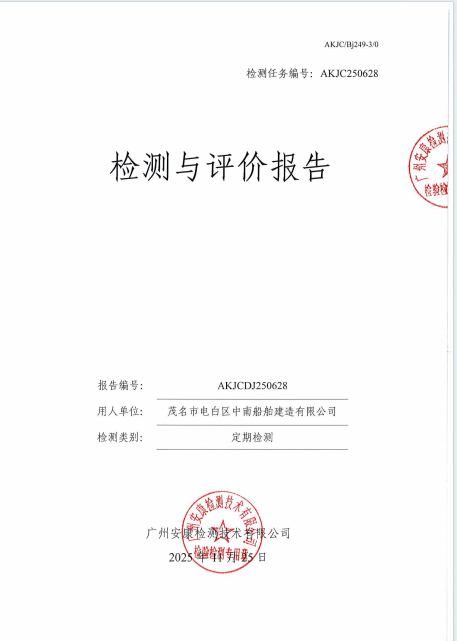 茂名市电白区中南船舶建造有限公司