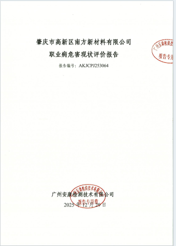 肇庆市高新区南方新材料有限公司